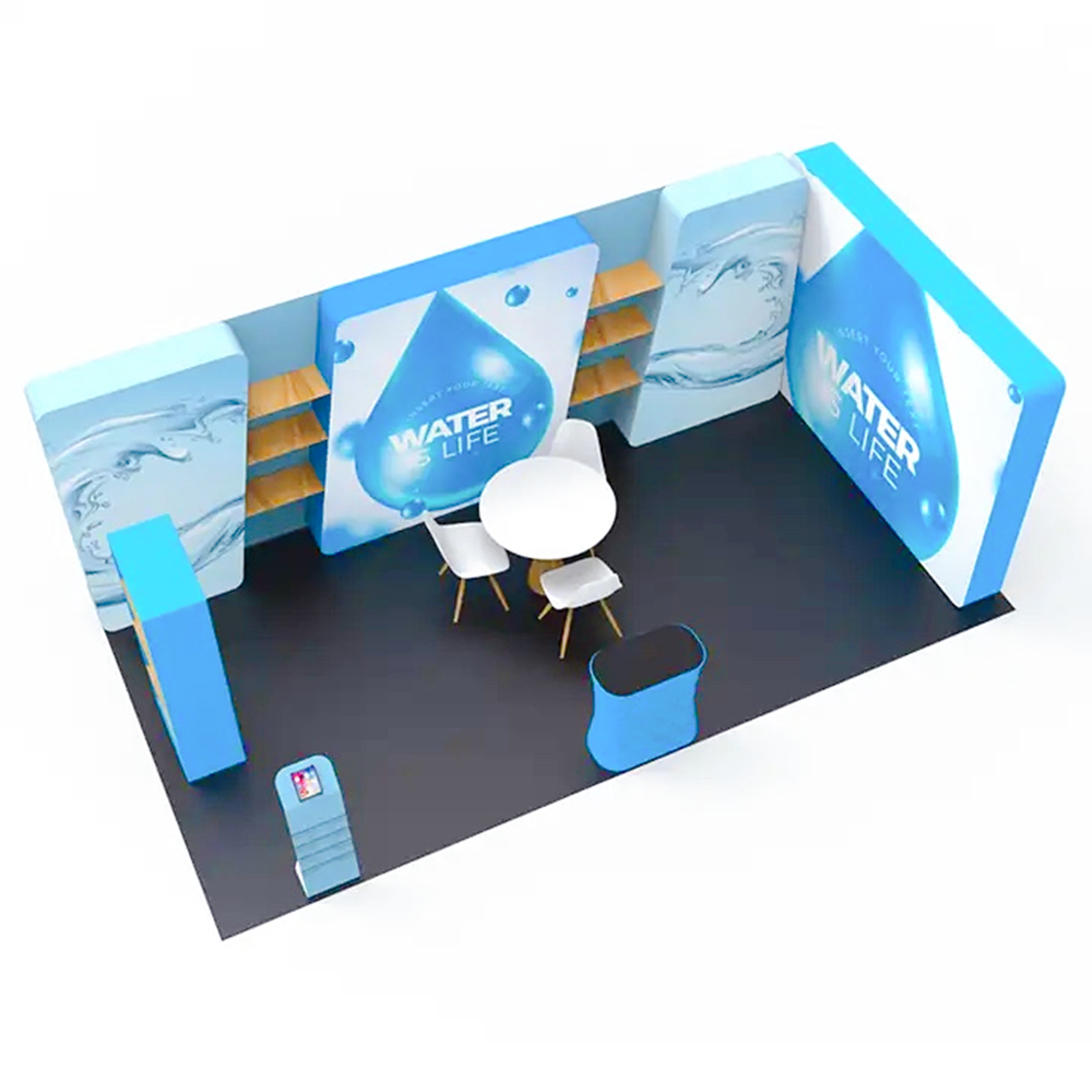 20ft Commercial Portable Booth E01C2-50