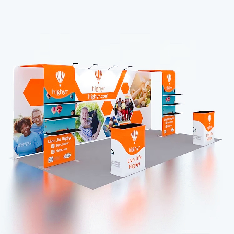 10×20 Tension Fabric Trade Show Booth E01C2-56
