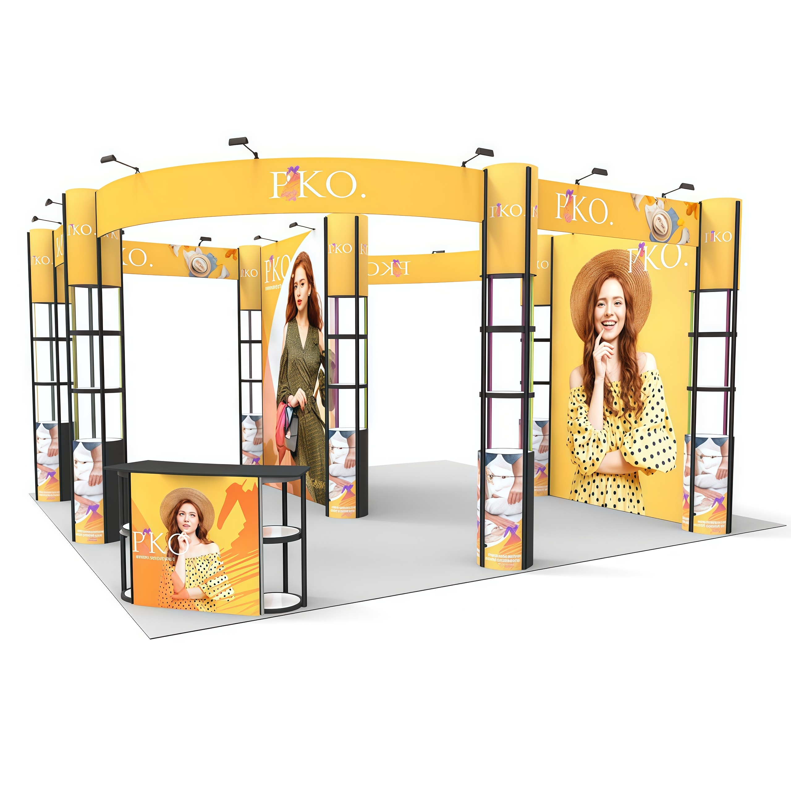 20ft*20ft Trade Booth E01B12