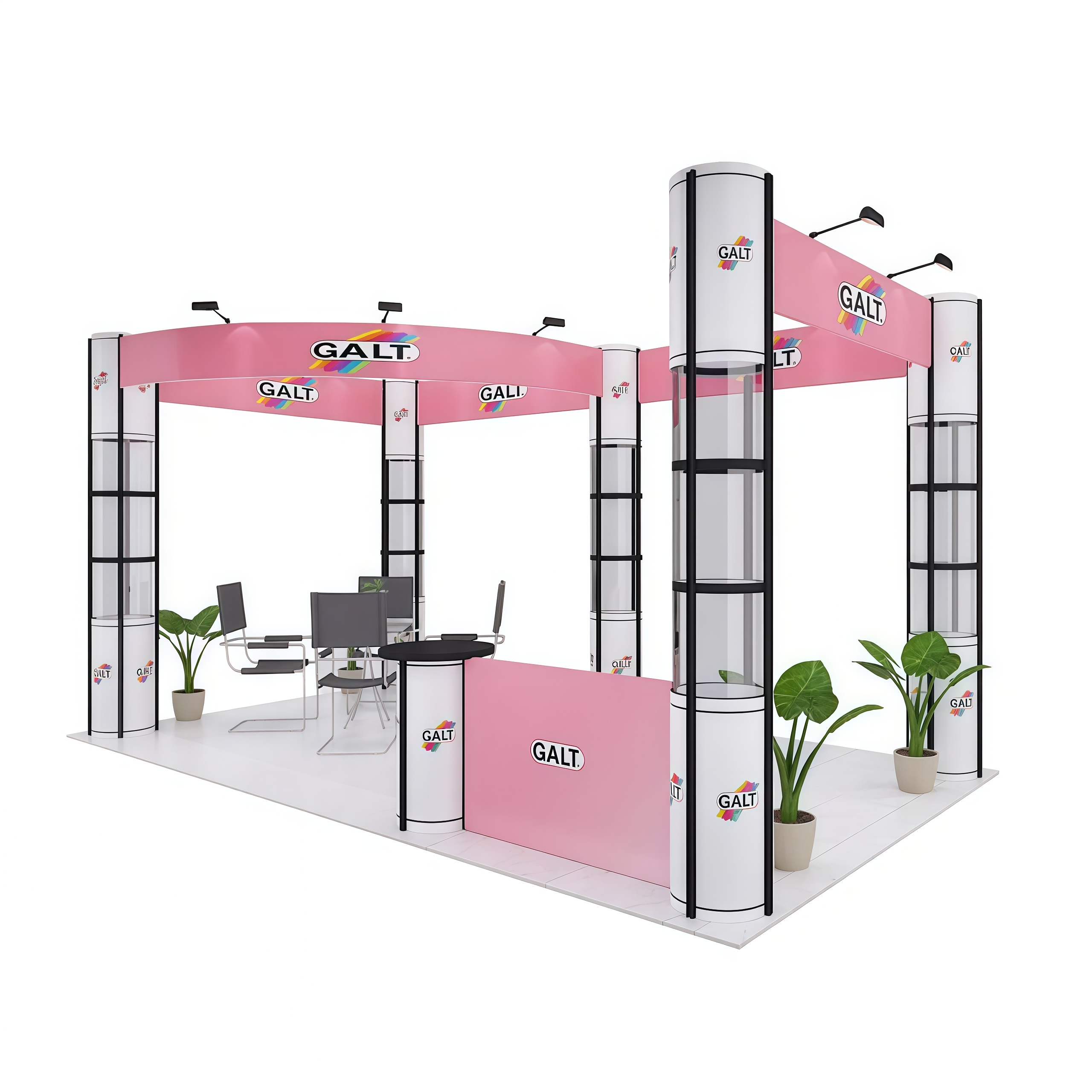 20ft*10ft Booth Display E01B11