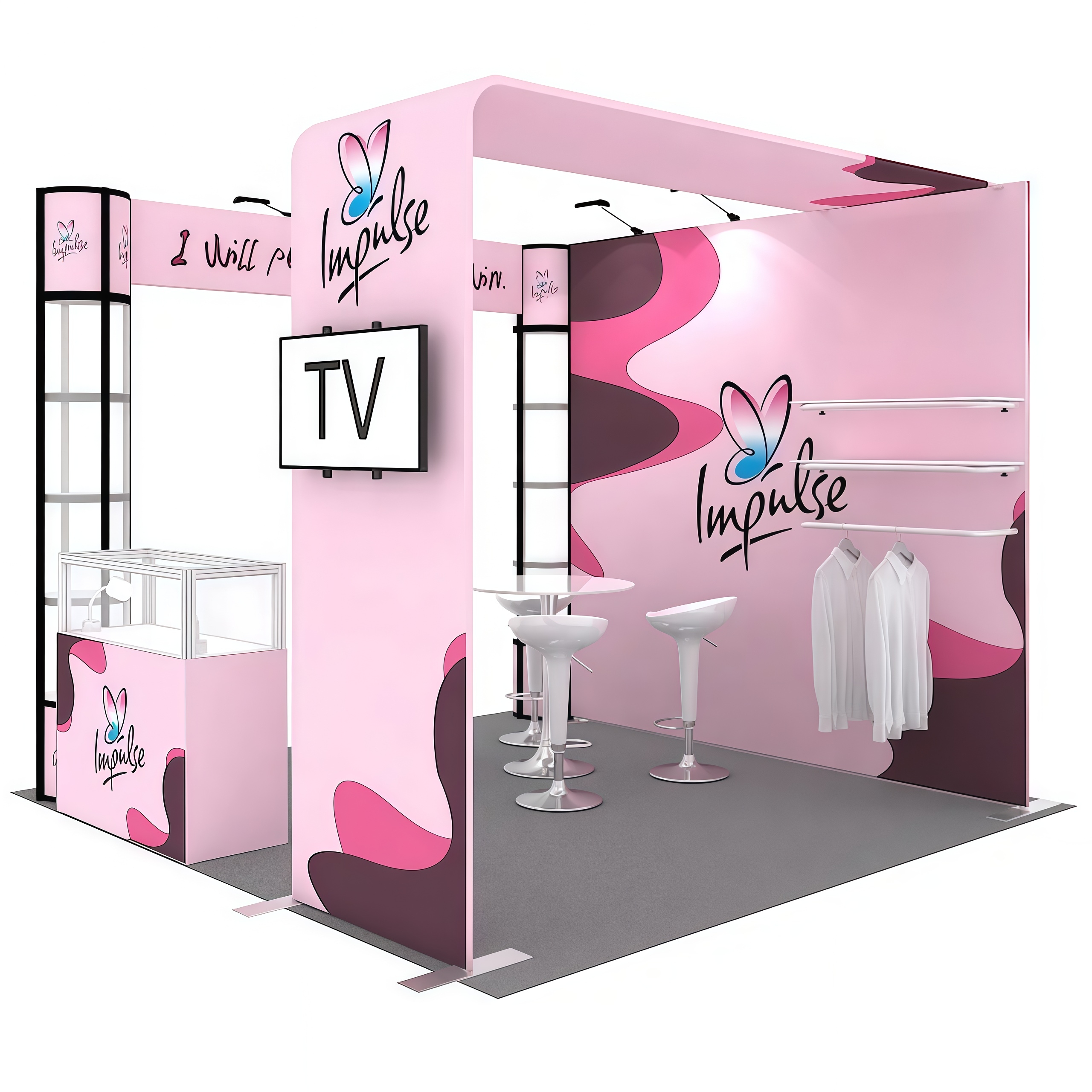 10x10 Custom Display E01B17