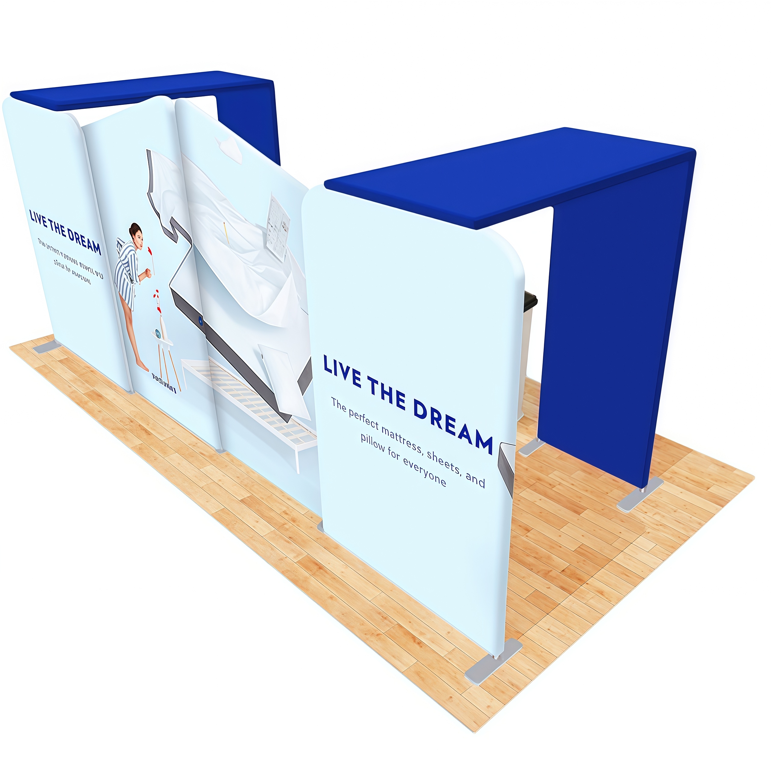 10FT x 20FT Trade Show Exhibits E01C2-47