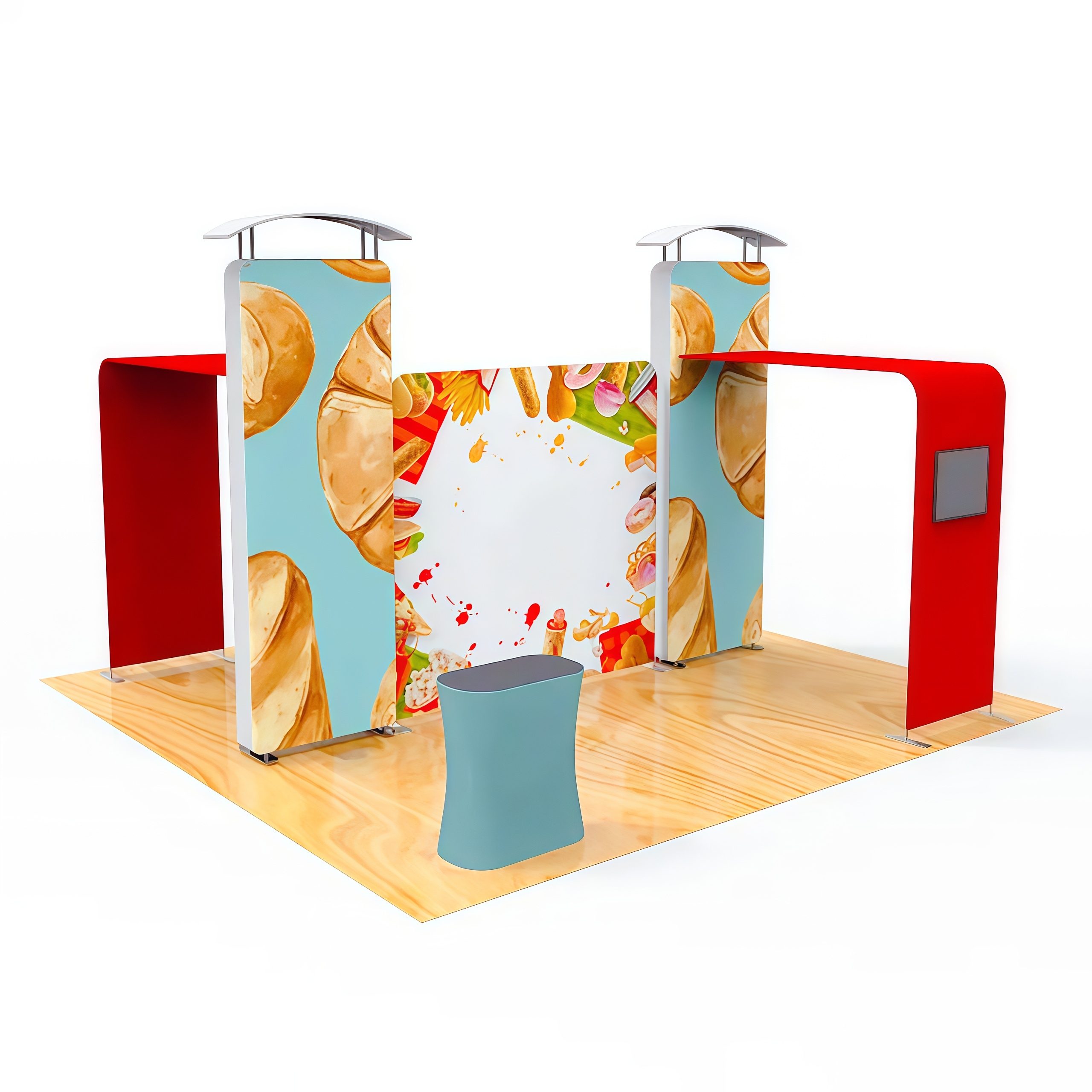 20 x 20 Trade Show Photo Booth E01C3-4