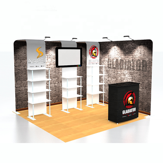 10x10 Shelving Booth E01C1-53