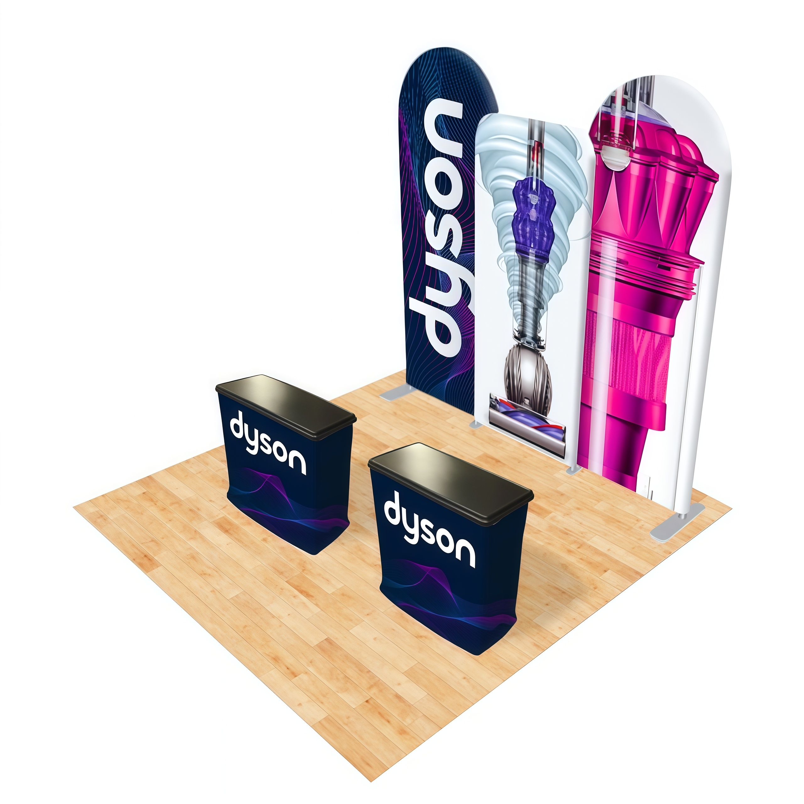 Fabric Straight Display E01C1-34