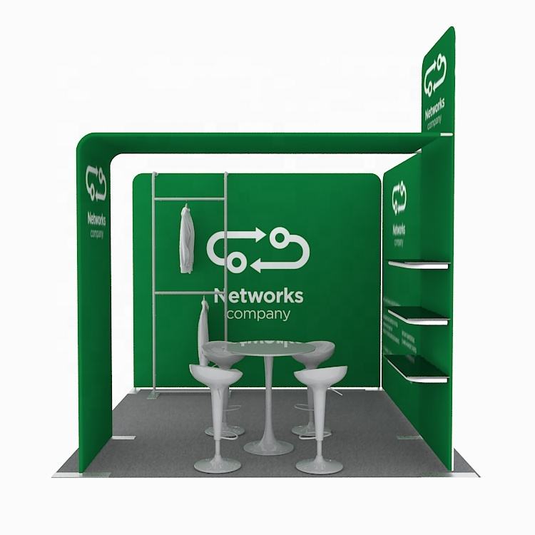10ft Custom Printed Trade Show Booth E01C1-52
