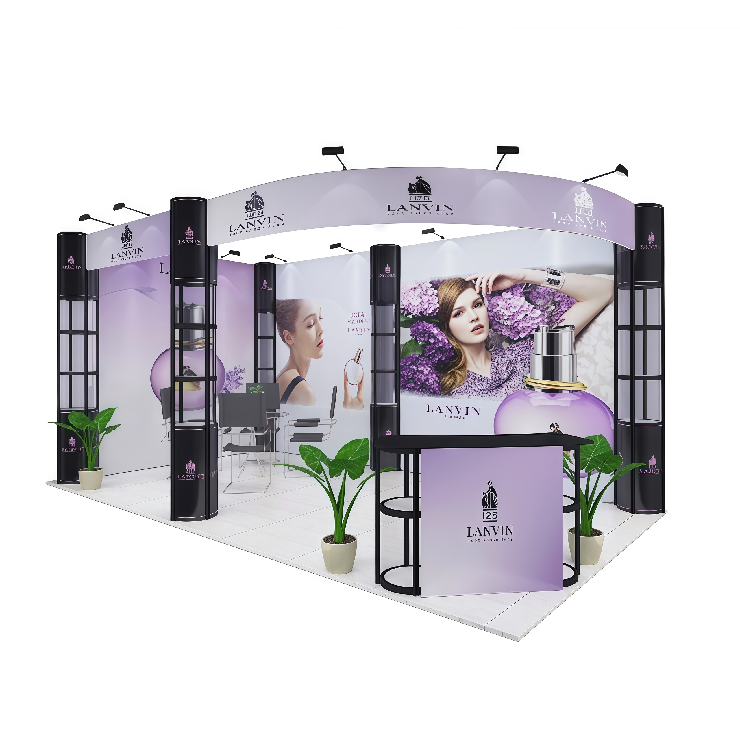 20ft*10ft Trade Booth E01B1