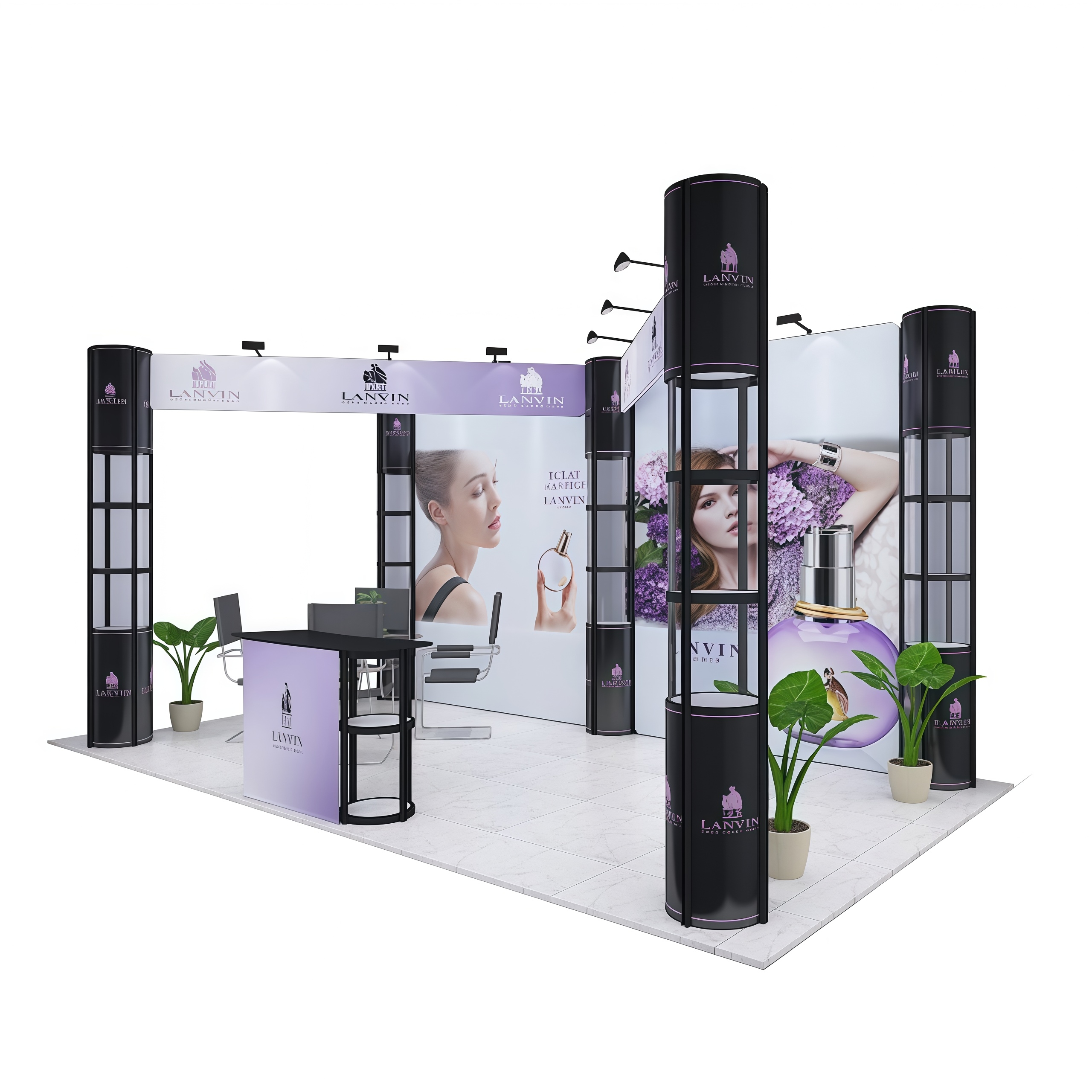 20ft*10ft Modular Booth E01B9