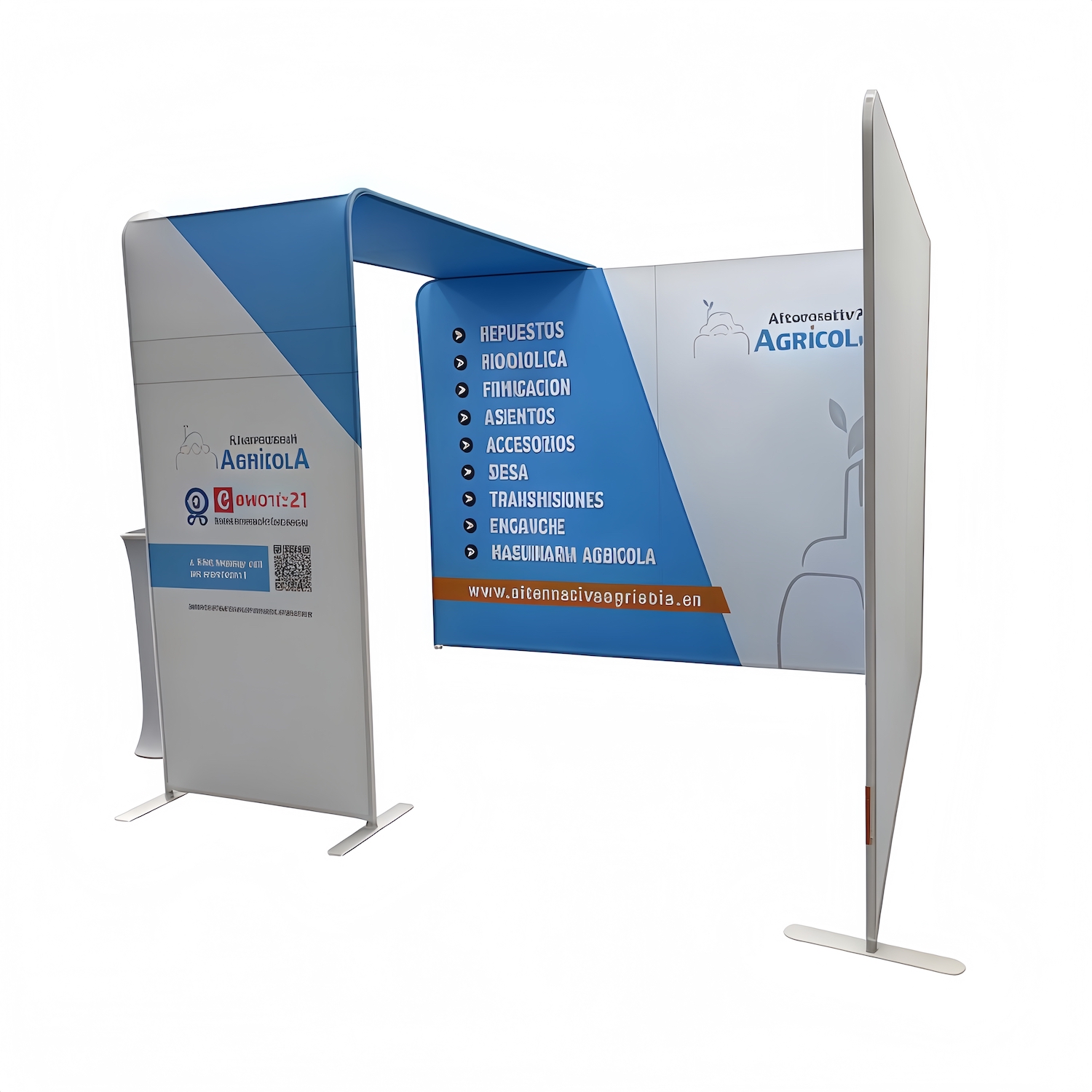 10x10 Trade Show Display E01C1-29
