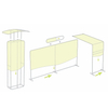 20x20 Trade Show Display E01C3-9