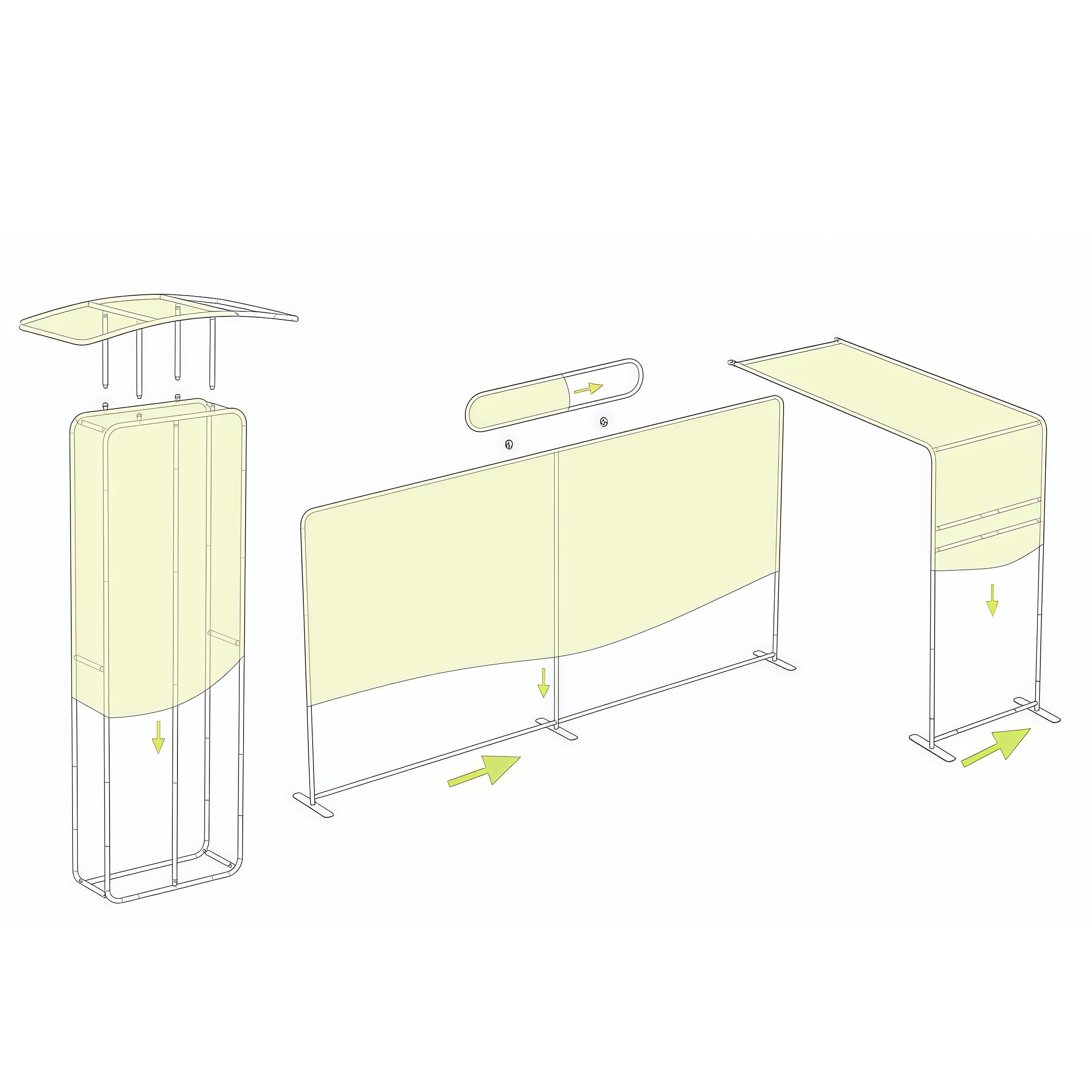 20x20 Trade Show Display E01C3-9