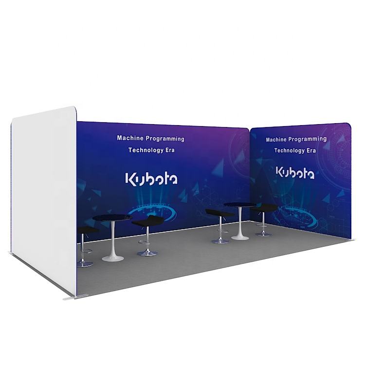 10ft x 20ft Tension Fabric Booth E01C2-55