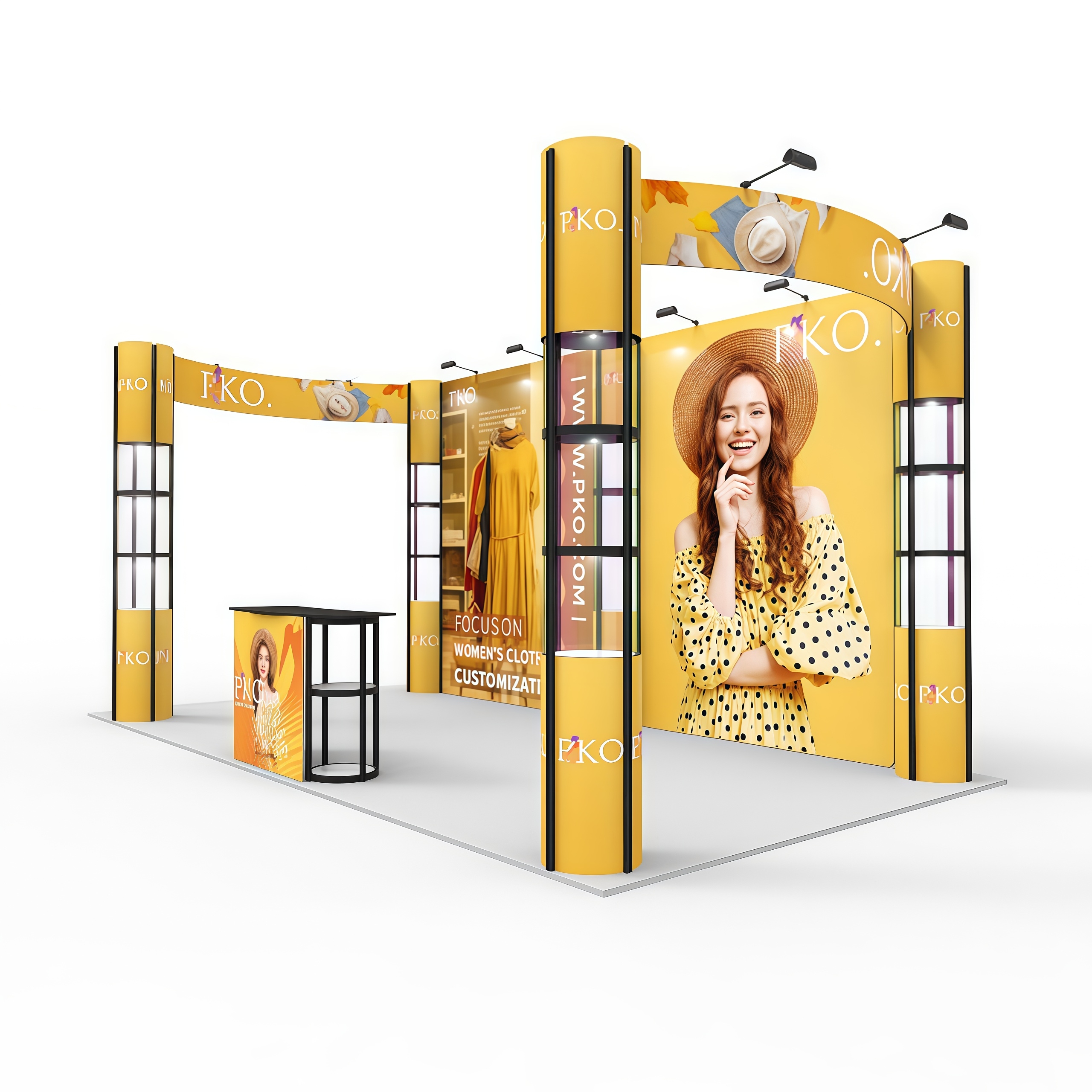 20ft*10ft Promo Booth E01B6