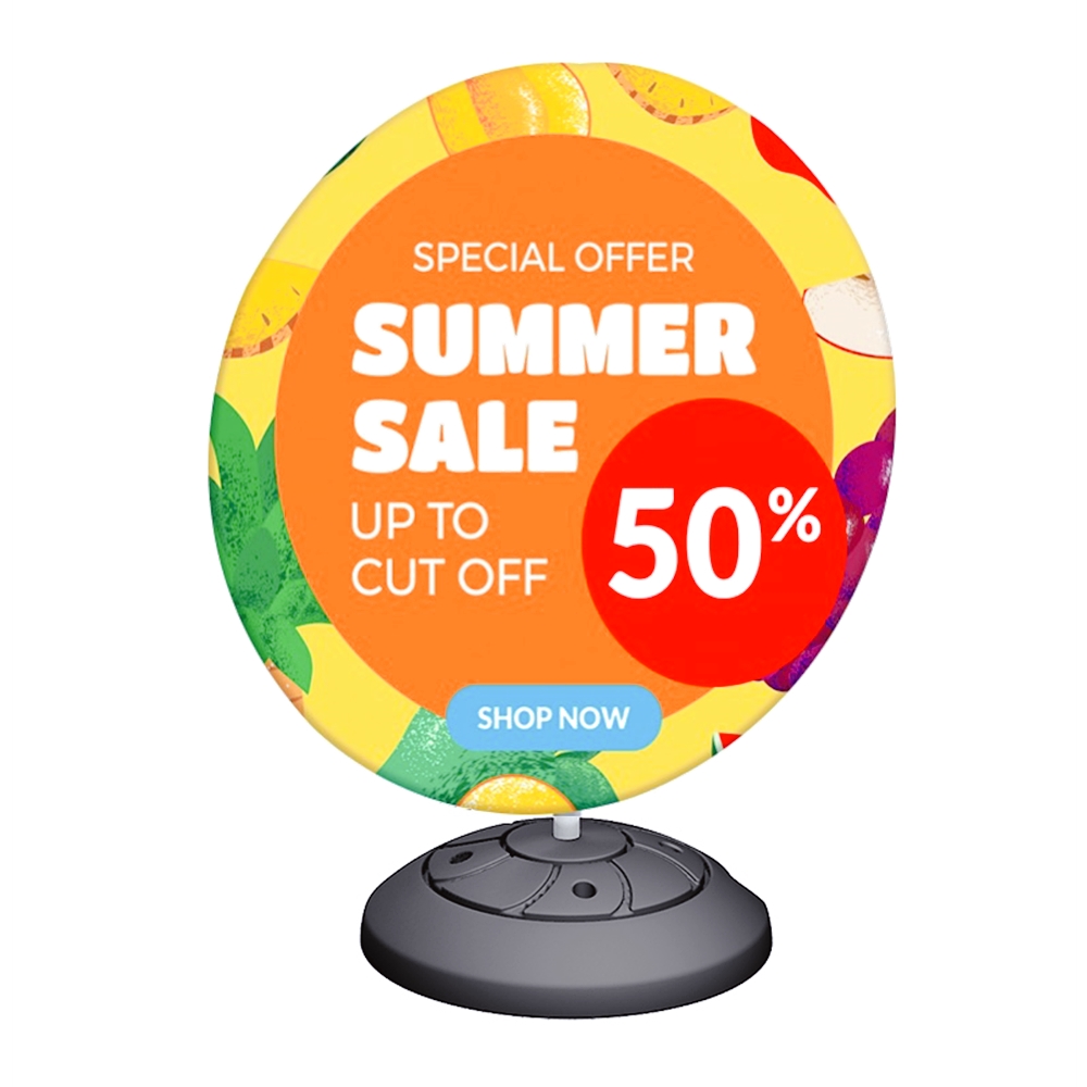 Outdoor Fabric Banner Stand E05B2