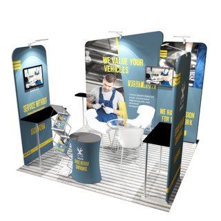 10FT x 10FT Fabric Booth E01C1-36