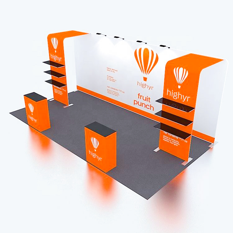 10×20 Tension Fabric Trade Show Booth E01C2-56