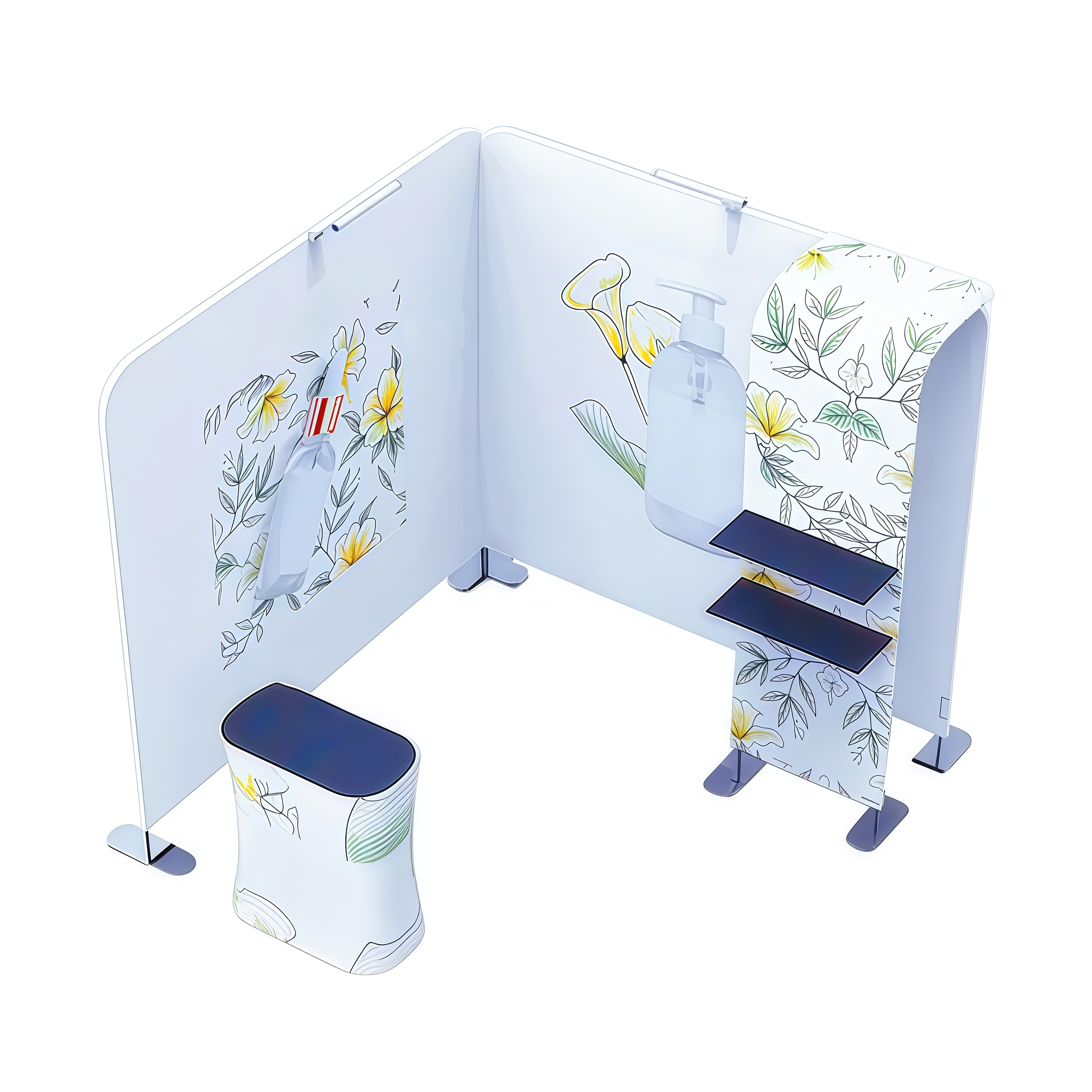 10x10 Fabric Booth E01C1-30
