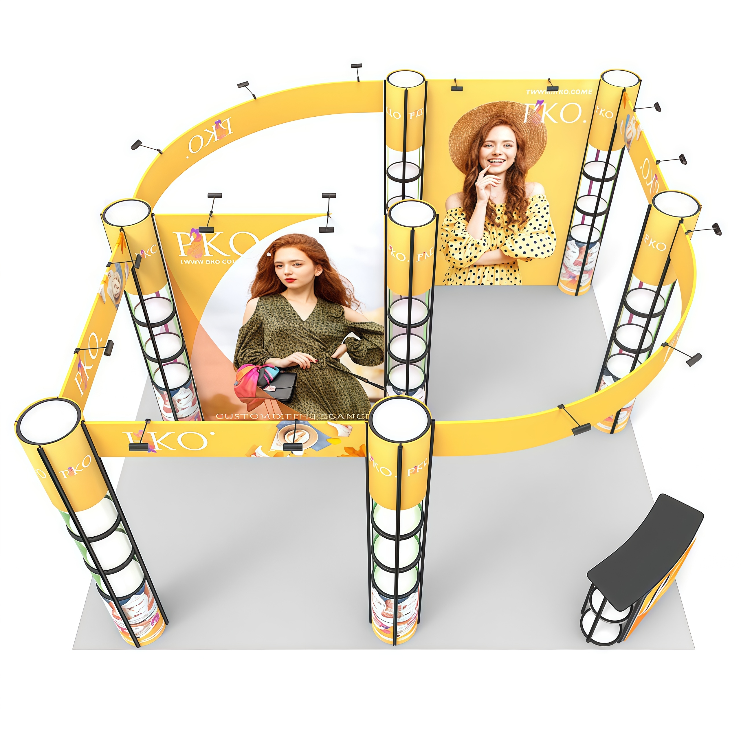 20ft*20ft Trade Booth E01B12