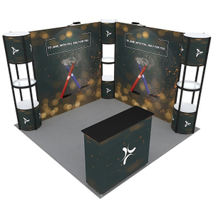 10x10 Display Showcase Package E01B18