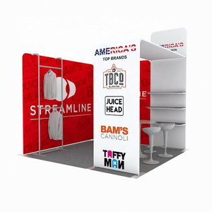 10ft Custom Printed Trade Show Booth E01C1-52