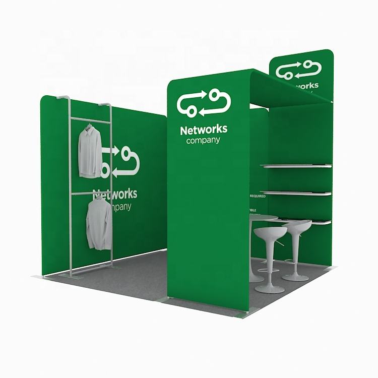 10ft Custom Printed Trade Show Booth E01C1-52