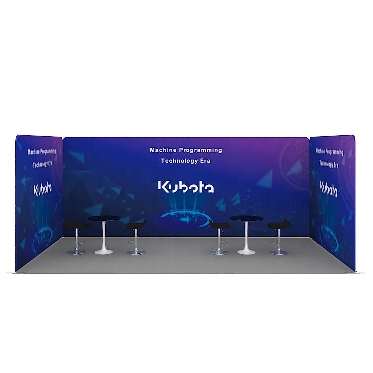 10ft x 20ft Tension Fabric Booth E01C2-55