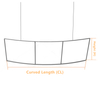 Hang Curved Sign E03D15