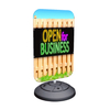 Outdoor Fabric Banner Stand E05B2