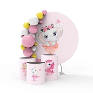 Party Round Plinth E03B9