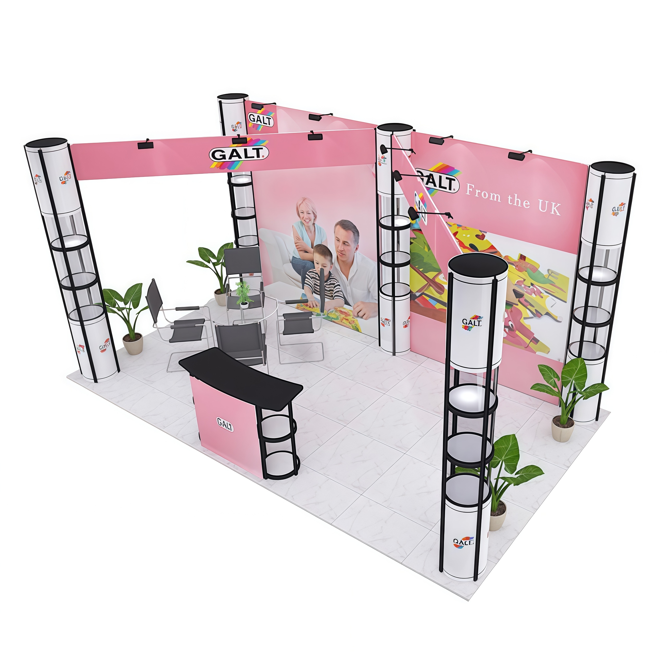 20ft*10ft Modular Booth E01B9