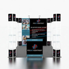 10x10 Collapsible Booth E01B14