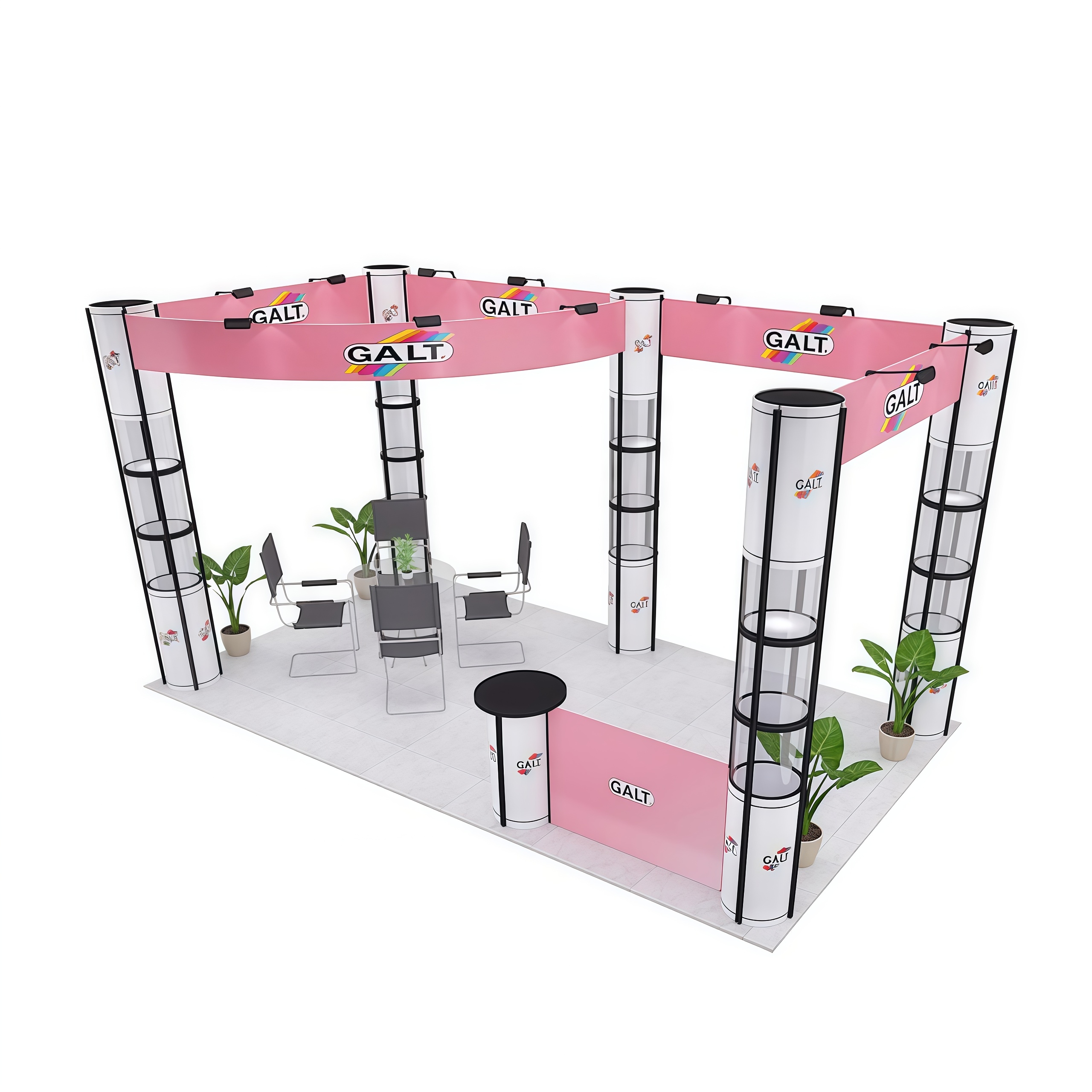 20ft*10ft Booth Display E01B11