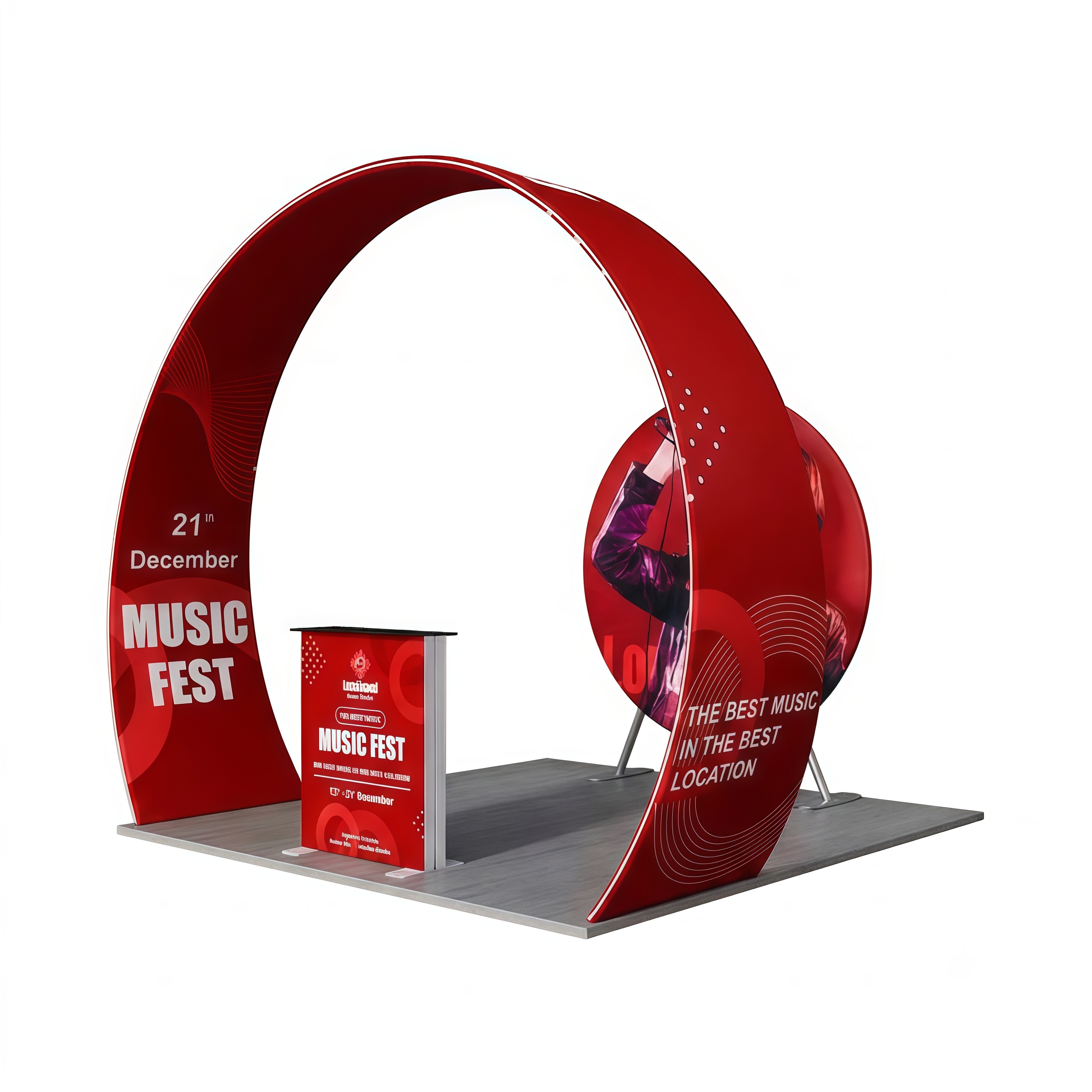 Easy Promotion Booth Kit E01C1-62