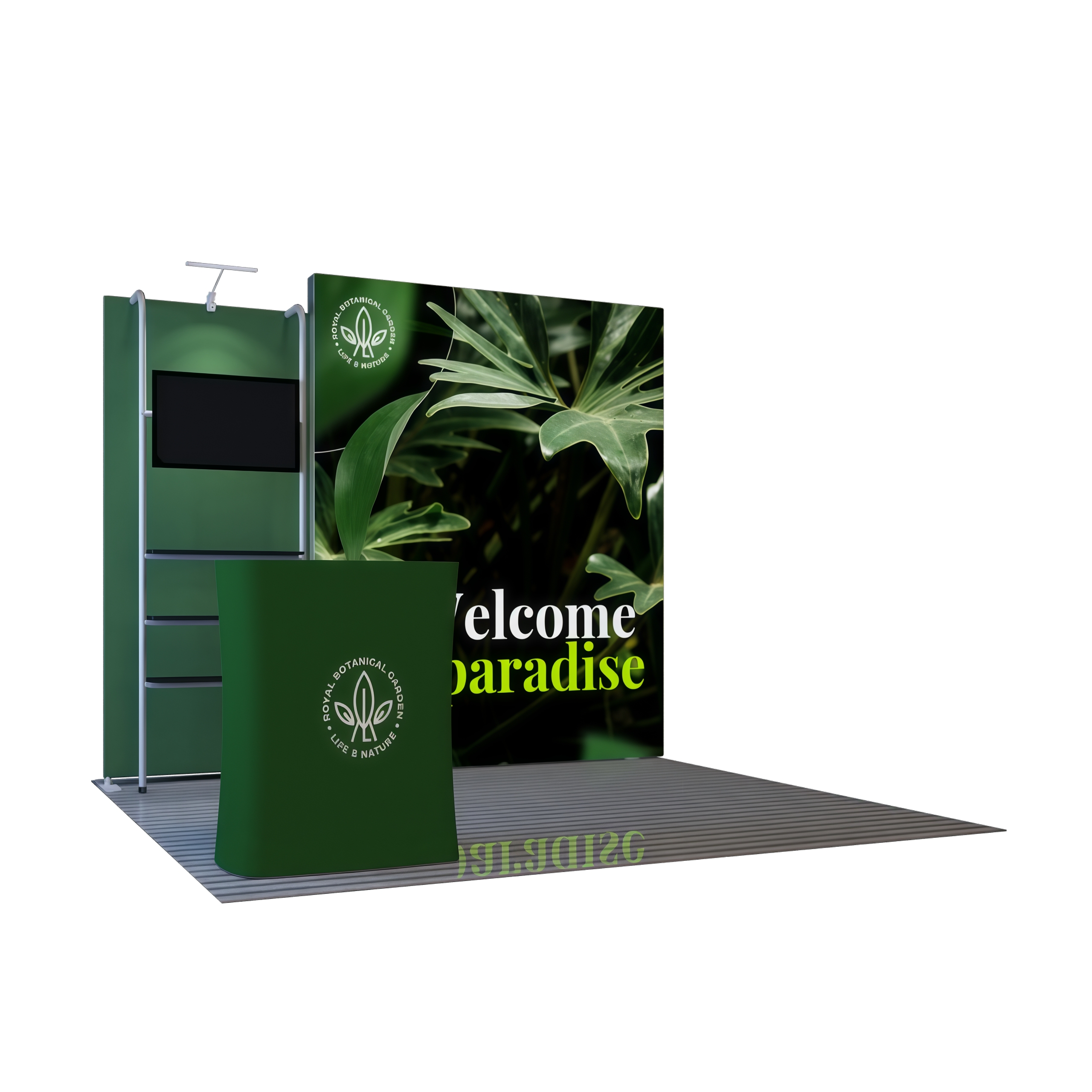 20ft Backlit Exhibit E01C2-58