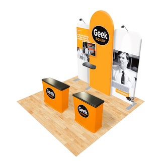 Easy Assembly Panel Booth E01C1-33