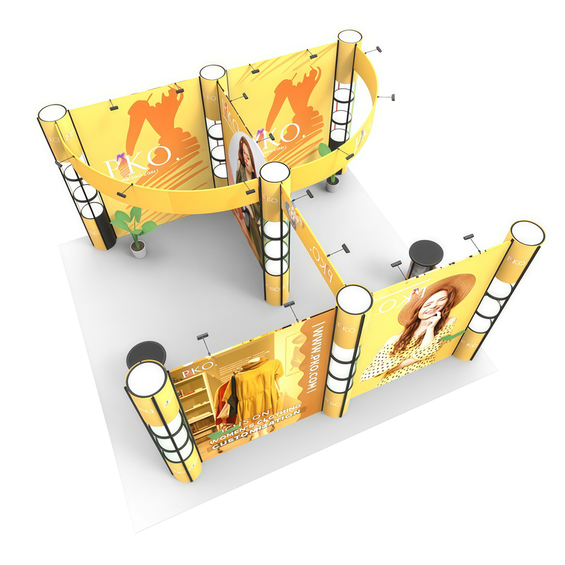 20ft*20ft Exhibit Booth E01B13