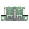 10ft x 20ft Portable Booth Stand E01B15