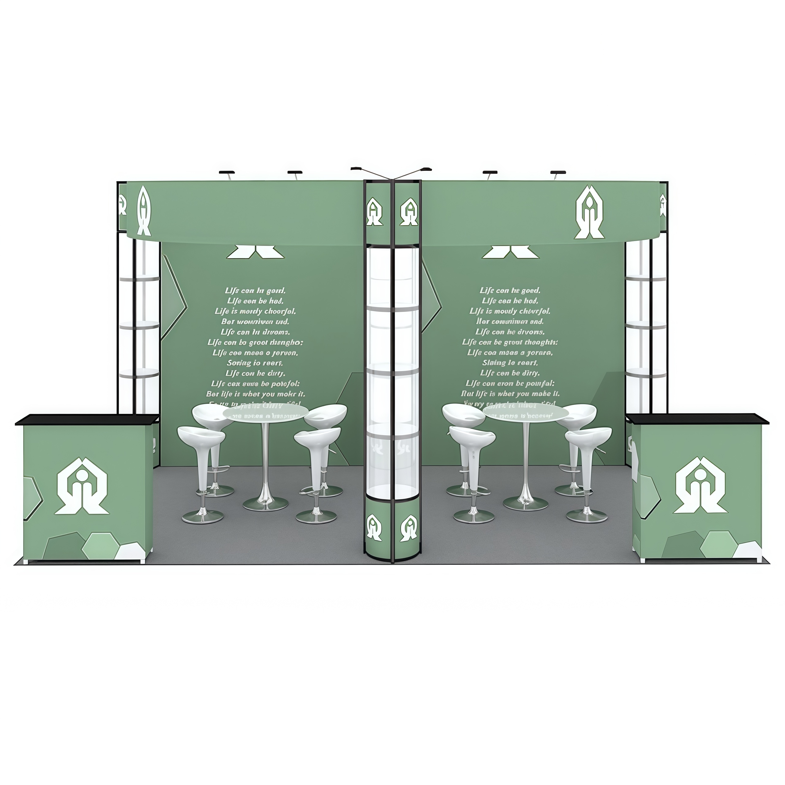 10ft x 20ft Portable Booth Stand E01B15