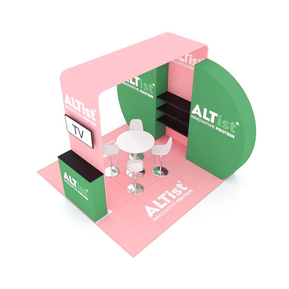 10ft Merchandise Exhibit Display E01C1-55
