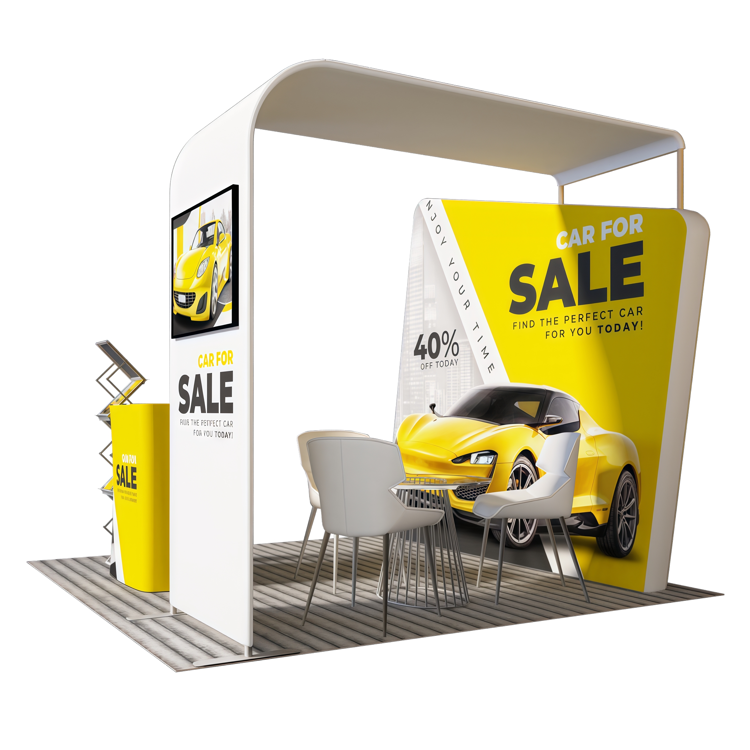 Custom 10ft Trade Show Package E01C1-61