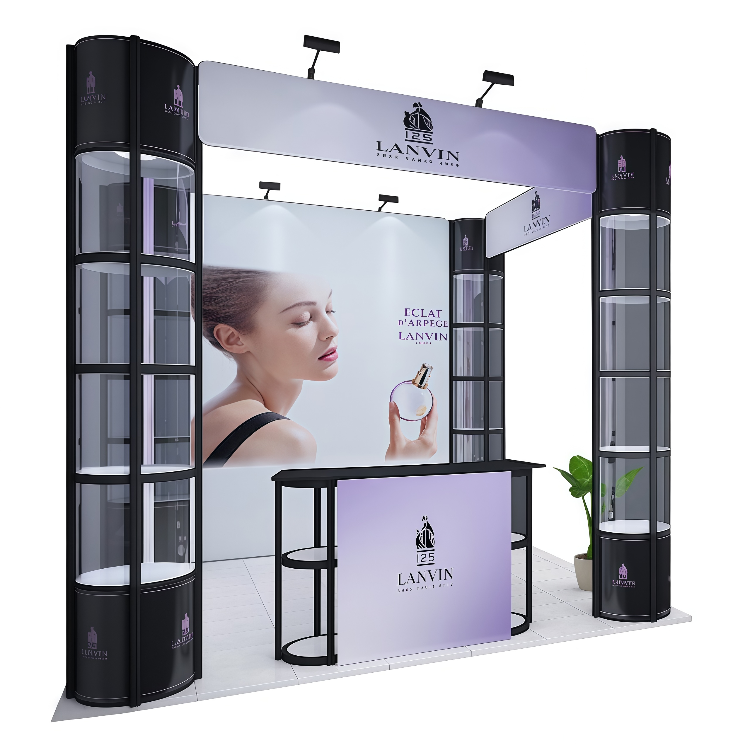 10ft*10ft Booth Stand E01B4