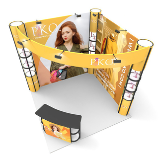 10ft*10ft Corner Booth E01B8