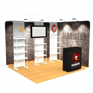 10x10 Shelving Booth E01C1-53