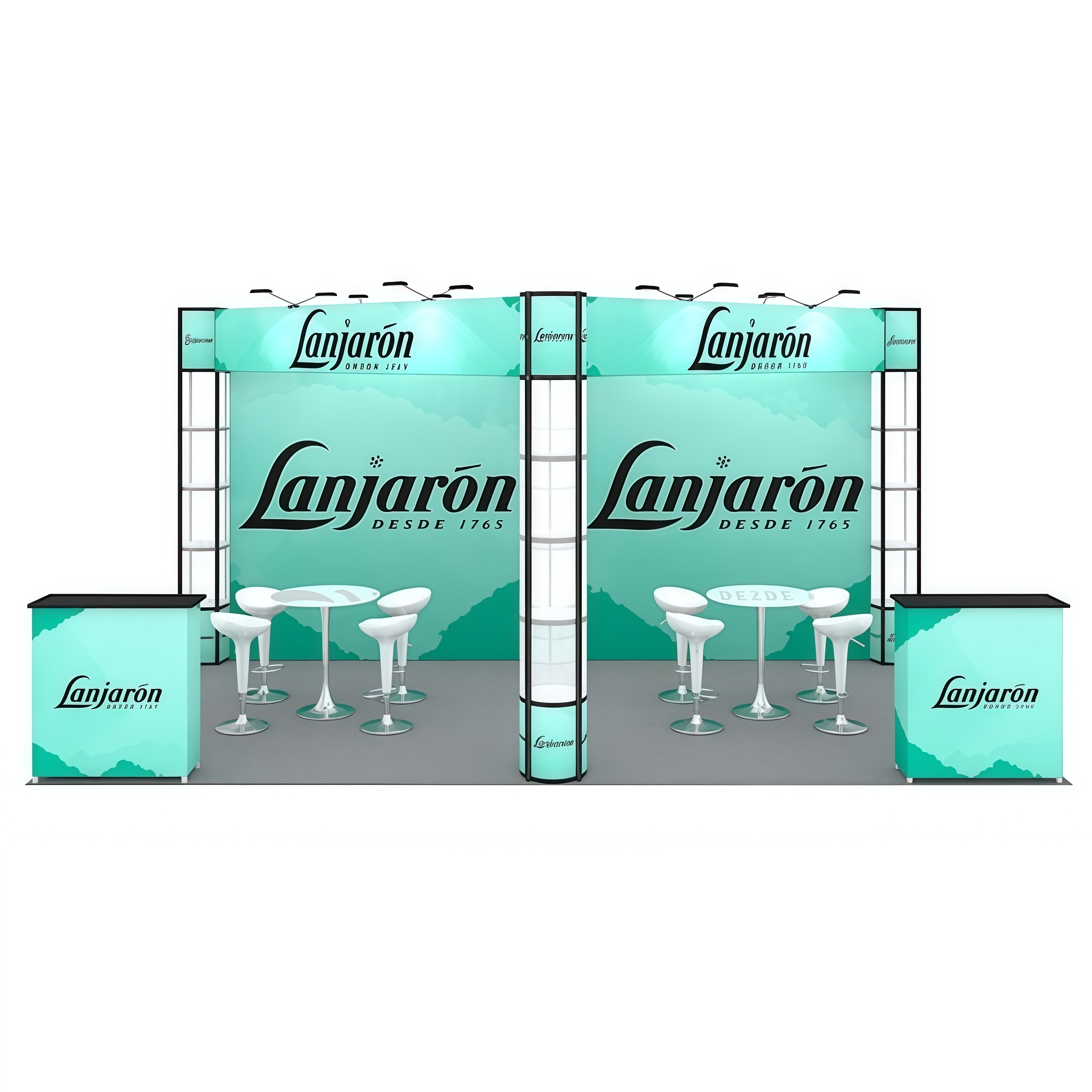 10ft x 20ft Portable Booth Stand E01B15