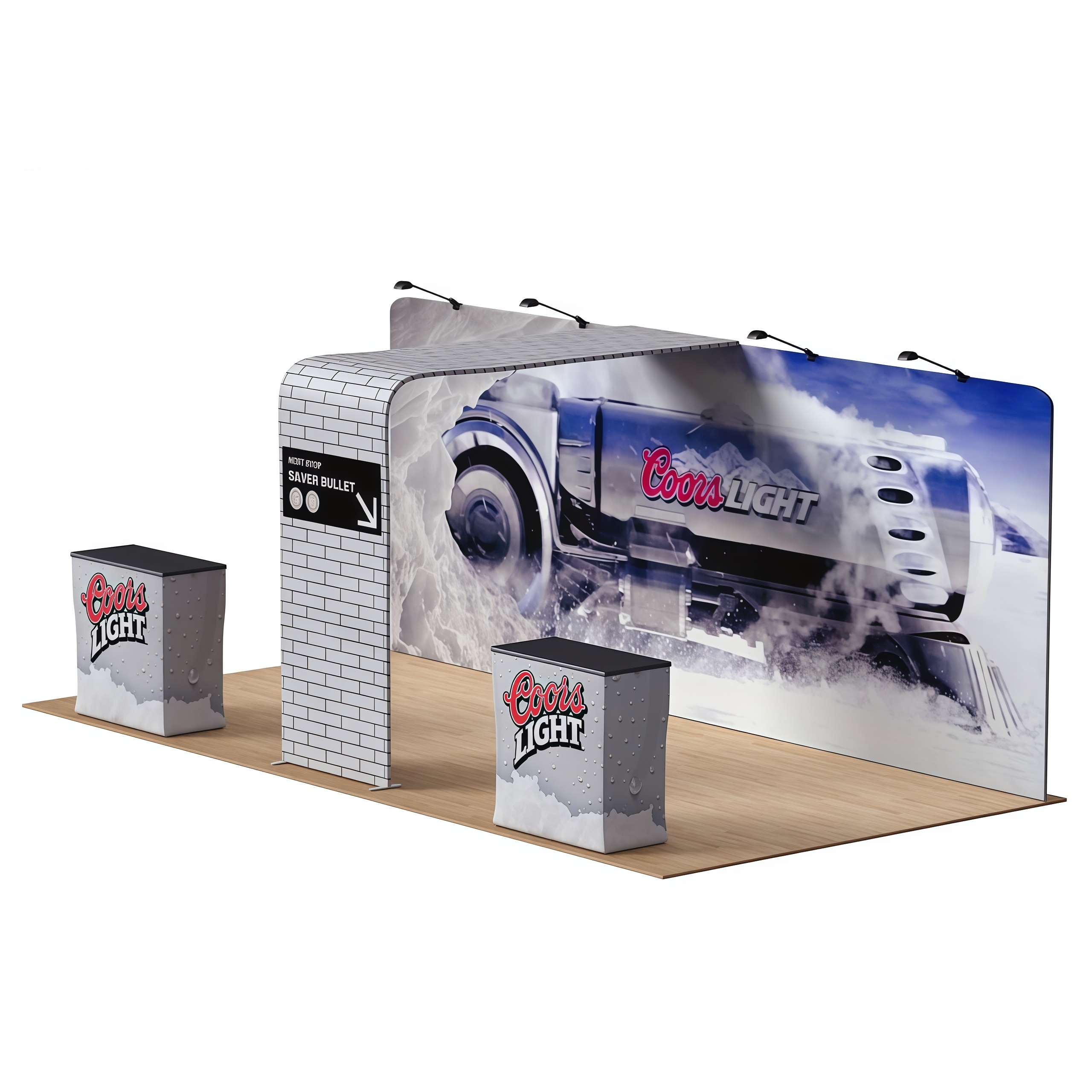 Remarkable 10x20 Trade Booth E01C2-48