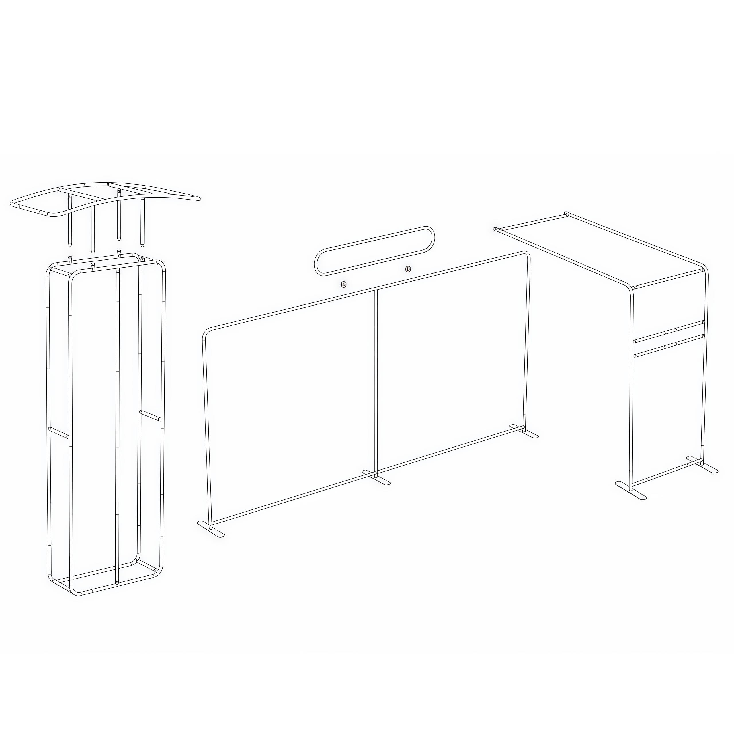 20x20 Trade Show Display E01C3-9
