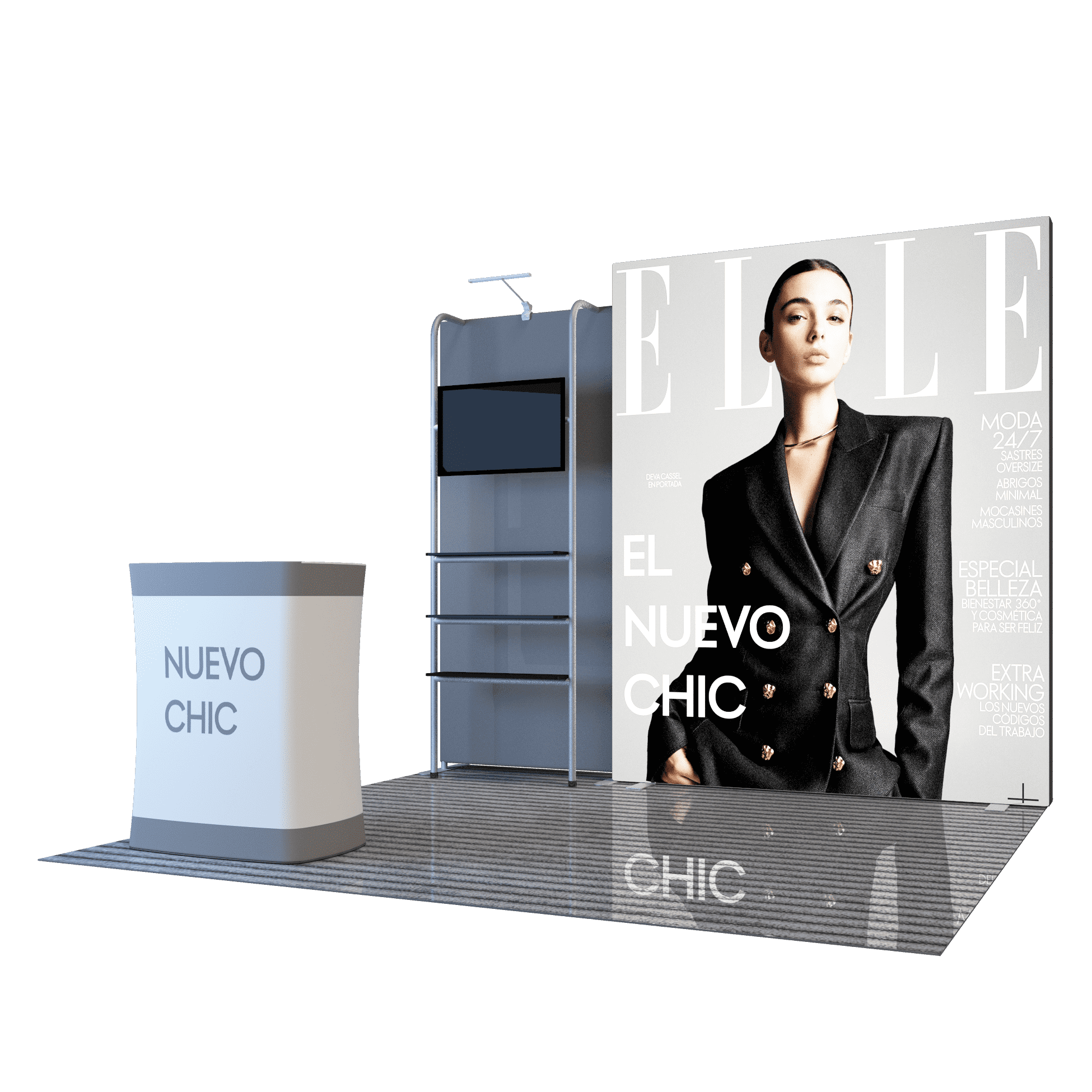 10ft Trade Show Backlit E01C1-59