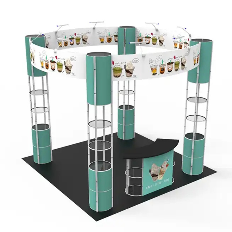10ft*10ft Round Booth E01B7