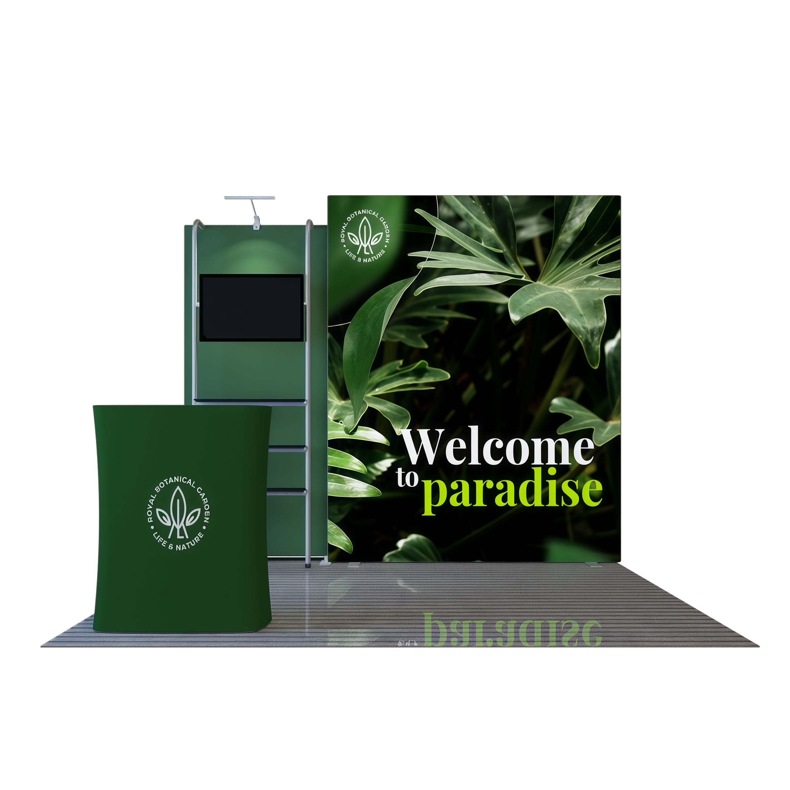 20ft Backlit Exhibit E01C2-58
