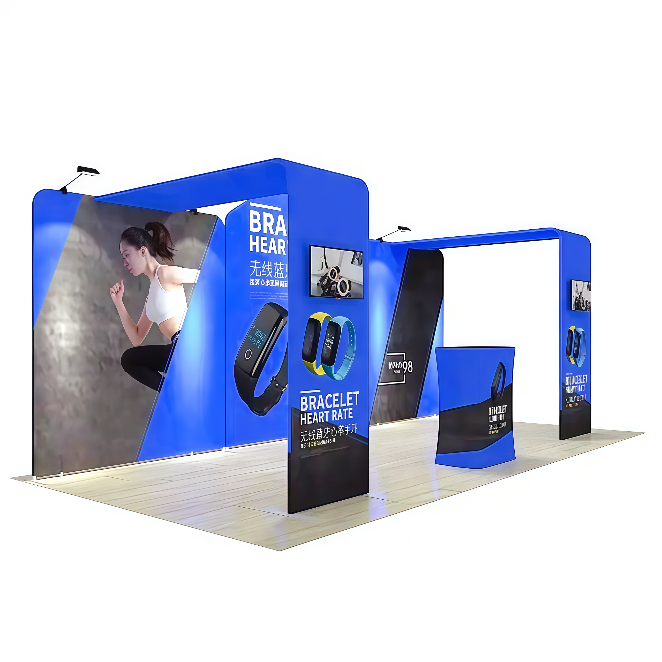 Modular Trade Booth E01C2-4